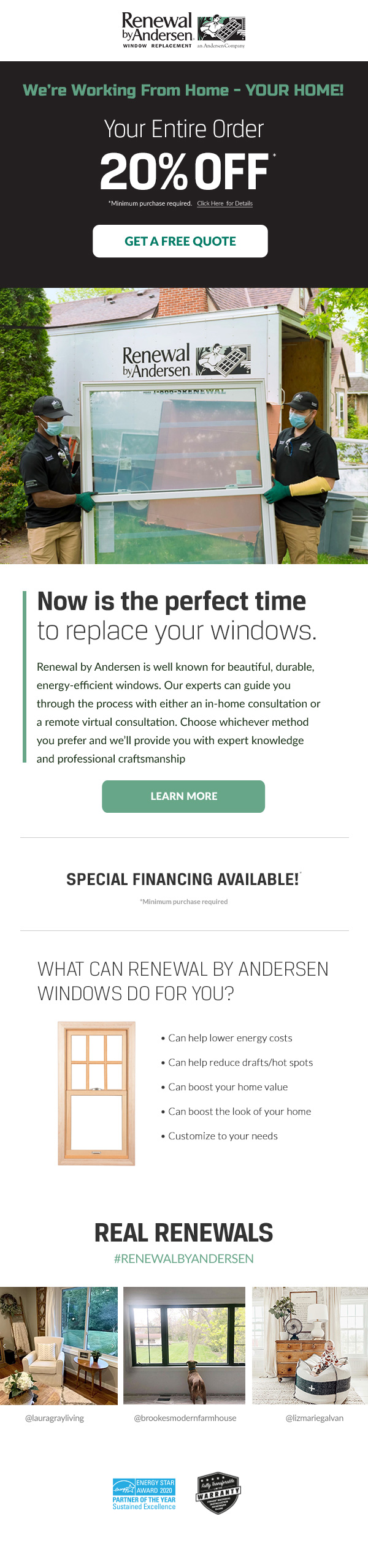 Renewal By Andersen Window Replacement